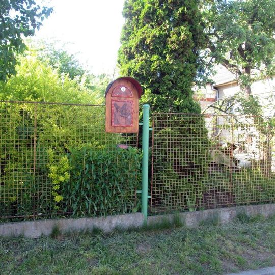 Obrázek na křížové cestě v Dýšině - 4. zastavení