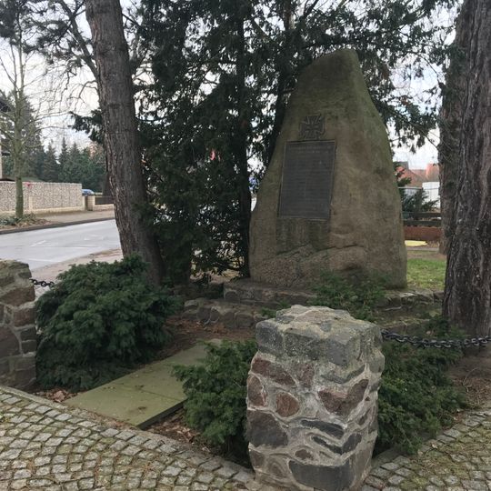 Gedenkstein für die gefallenen Männer der Gemeinde Brink