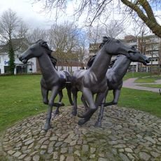 Pferde am Pferdemarkt