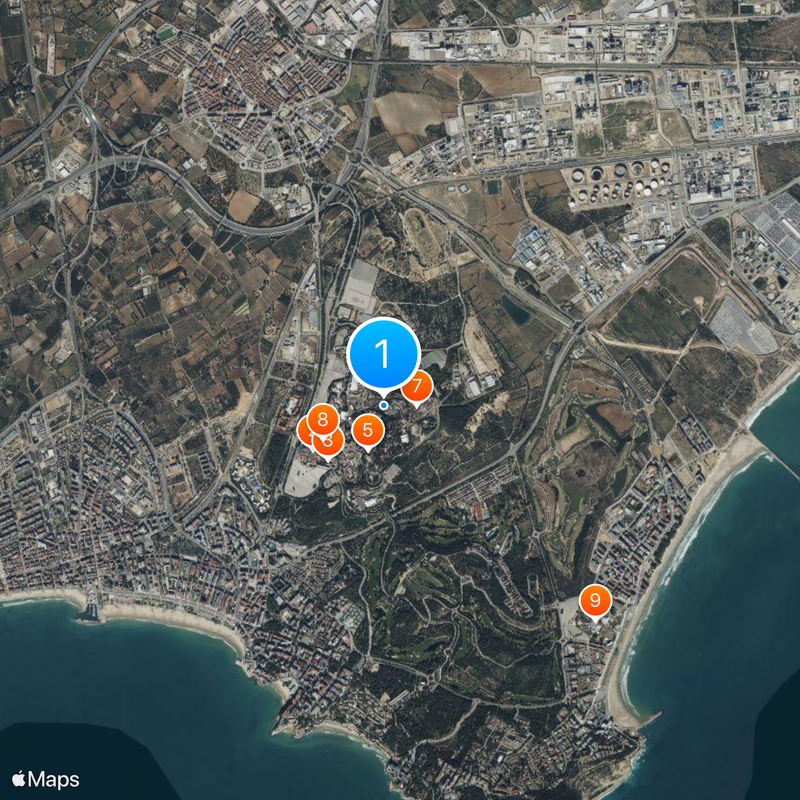 PortAventura Park Mapa