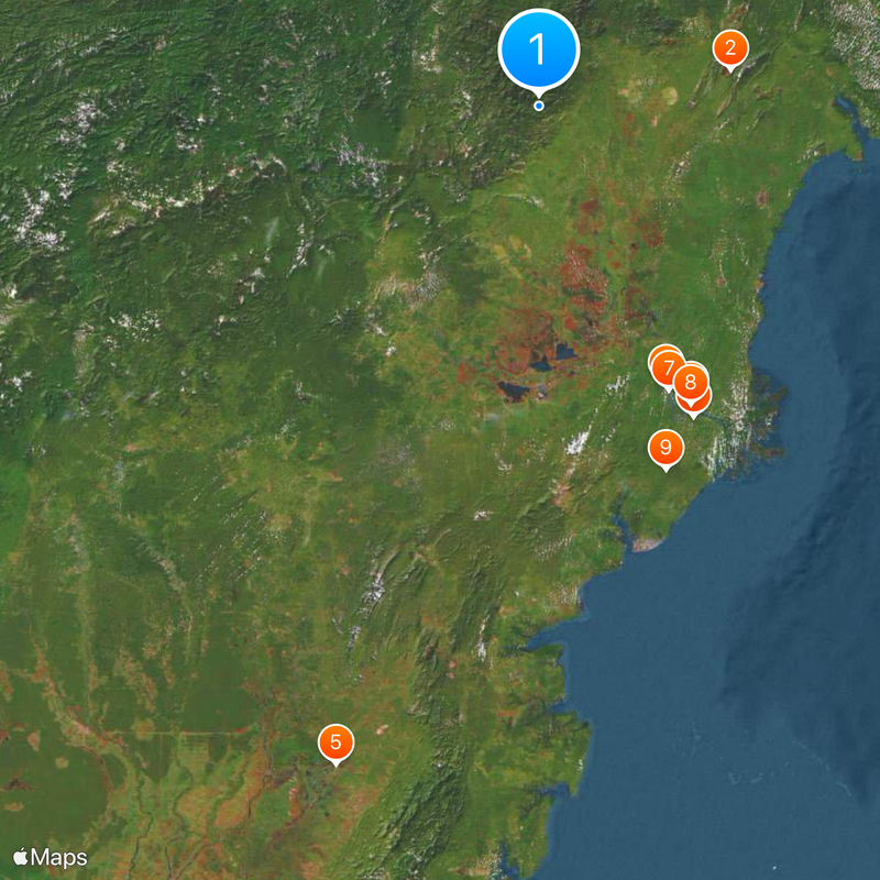 Kalimantan Oriental Mapa