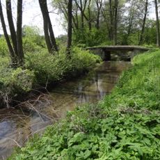 Mostek přes Pšovku u Velkého Borku