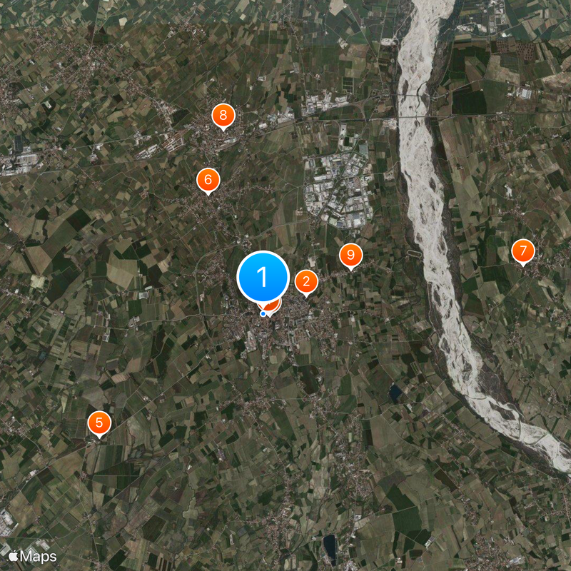 San Vito al Tagliamento Map