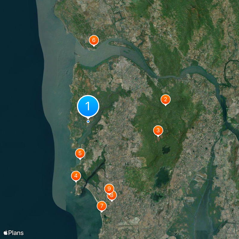 Global Vipassana Pagoda Map