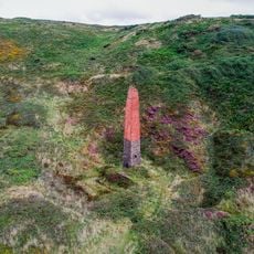 Trefrane Cliff Colliery Chimney