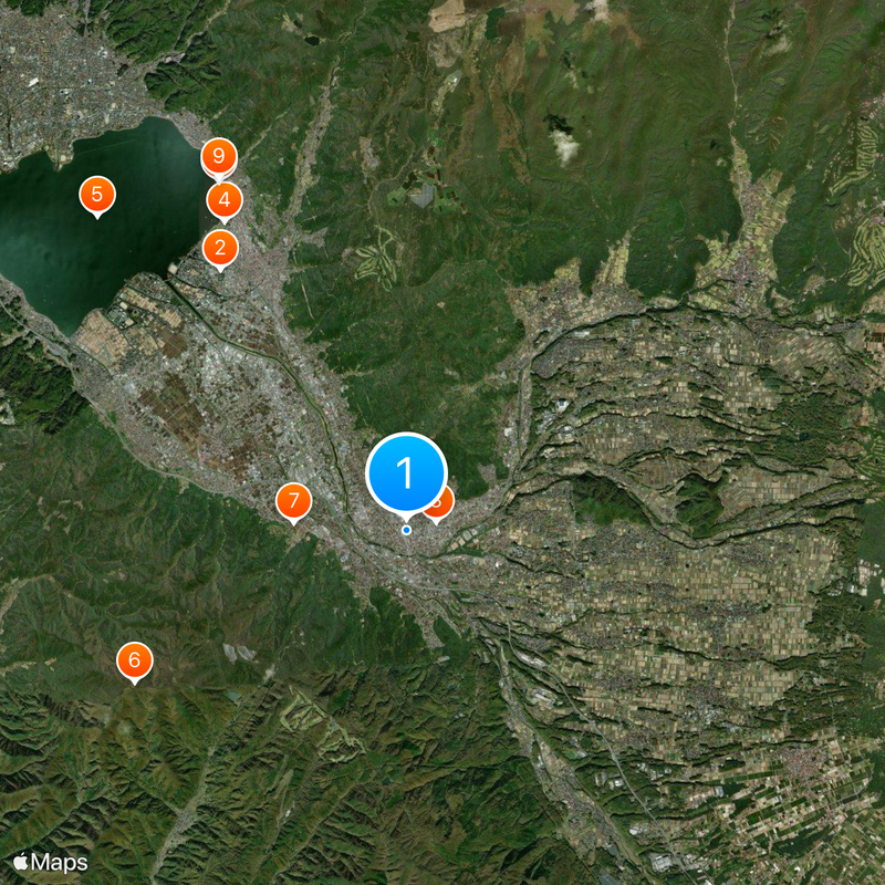 Chino Station Map