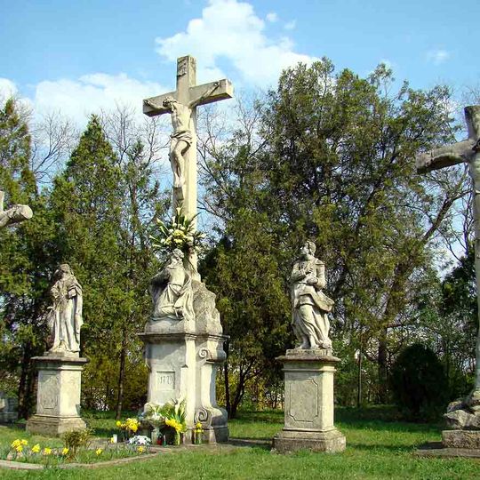 Kalvária, súsošie-kríž s korpusom I.