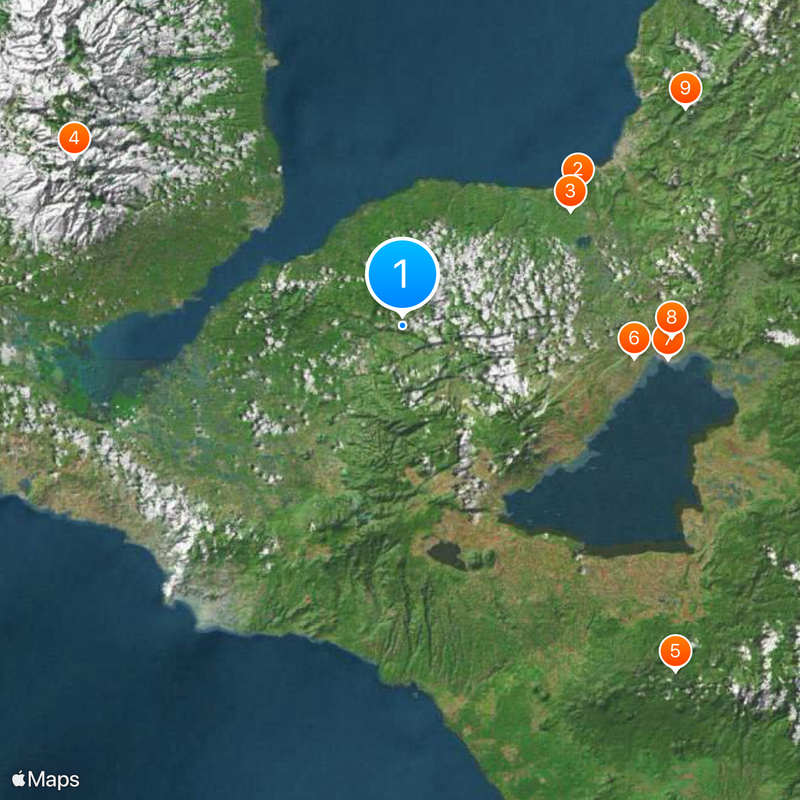 Provincia di Lanao del Norte Mappa