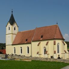 Kath. Pfarrkirche hl. Erhard und Friedhof