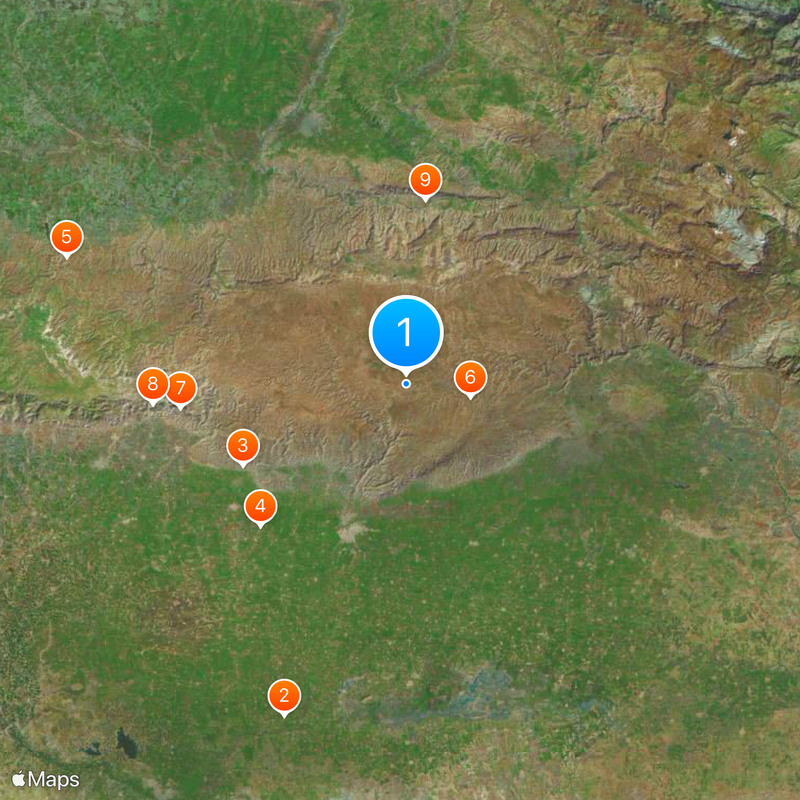 Tur Abdin Map