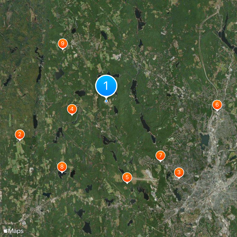 Anna Maria College Map