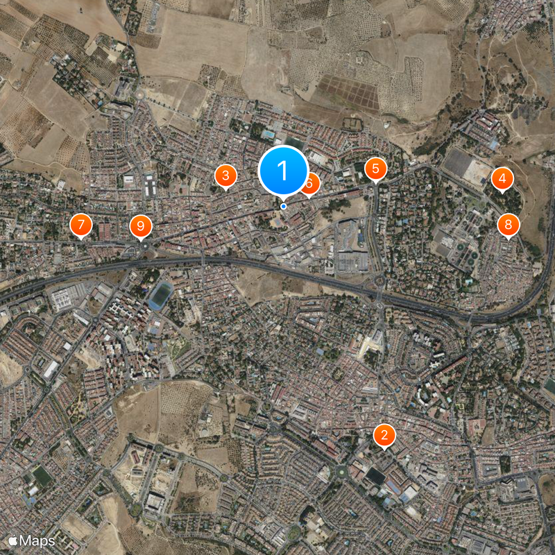 Castilleja de la Cuesta Map