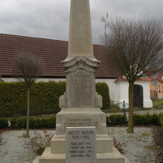 Památník padlých v Olešnici