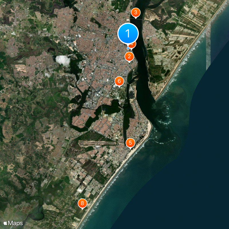 Aracaju Mapa