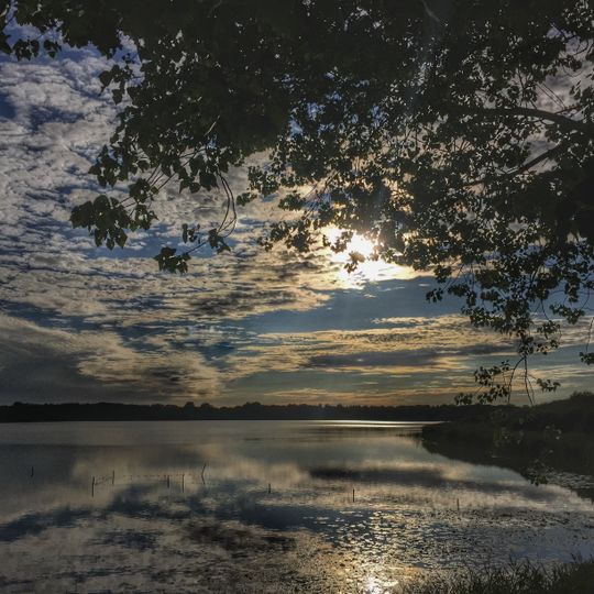 Nordteil des Selenter Sees und Umgebung