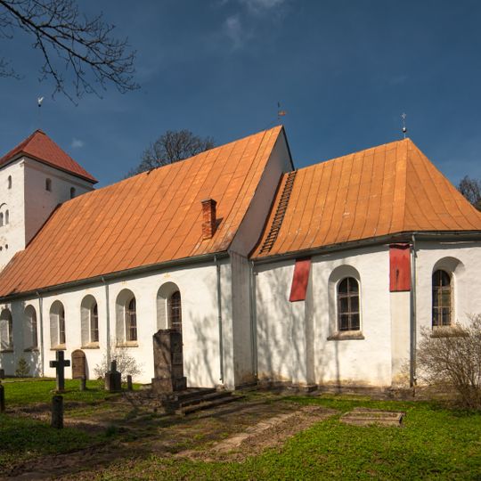 Kalnamuiža Lutheran church in Tērvete