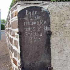 Wegweisertafel Bortewitz