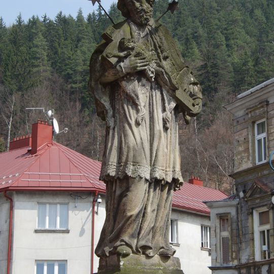 Statue of John of Nepomuk in Nejdek