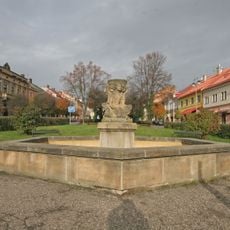 Kašna na náměstí v Hořicích