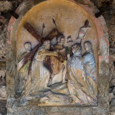 Kreuzwegstation Nähe Untere Semel in Eibelstadt