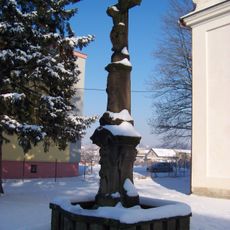 Cross near Saint Anne Chapel in Hylváty