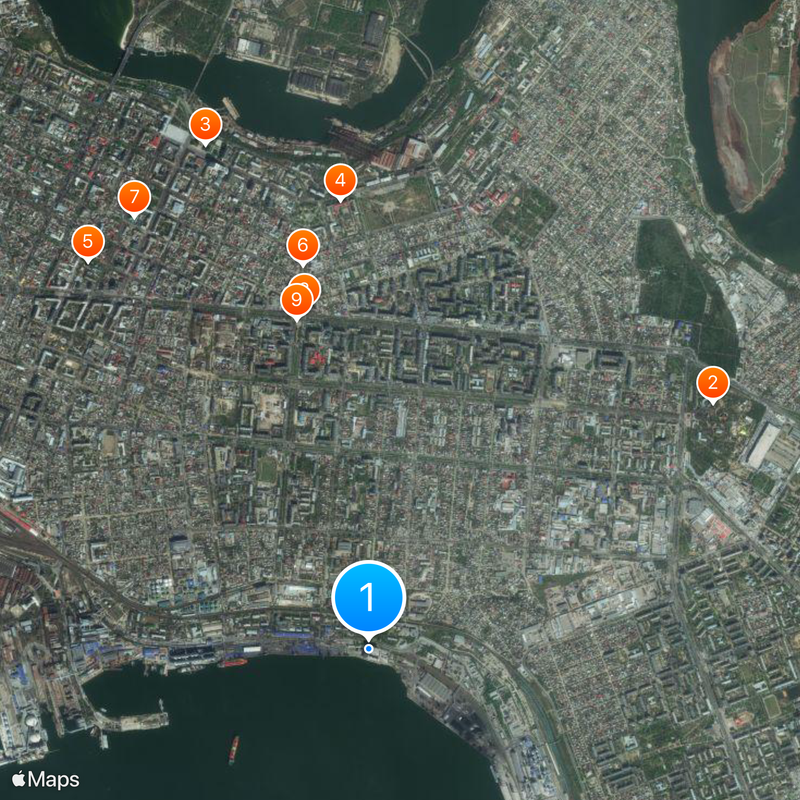 Mykolaiv Port Elevator Map
