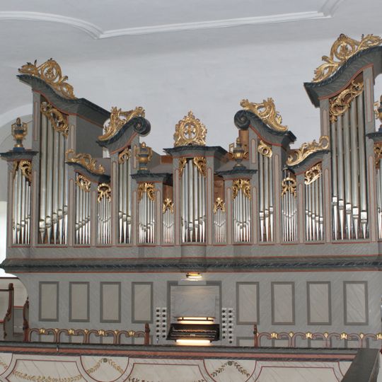 Orgel der Evangelischen Kirche Nieder-Moos