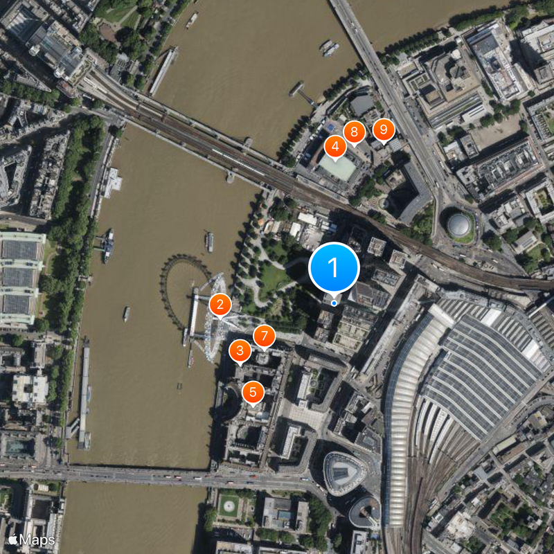 British Film Institute Map