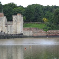 Wall Extending Ne From Upnor Castle Along The River Medway