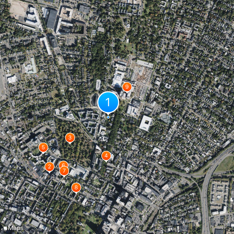 Yale School of Management Map
