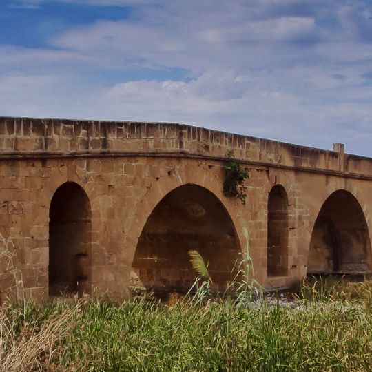Pont situé près de Protville, sur la route de Tunis à Bizerte