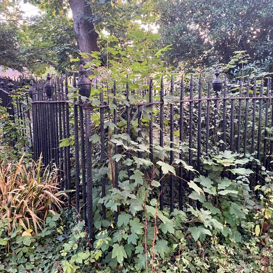 Chest Tomb With Railings, To South Of Cartwright Monument In St Mary At Finchley Churchyard