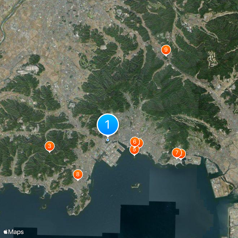 Boat Race Gamagori Mappa