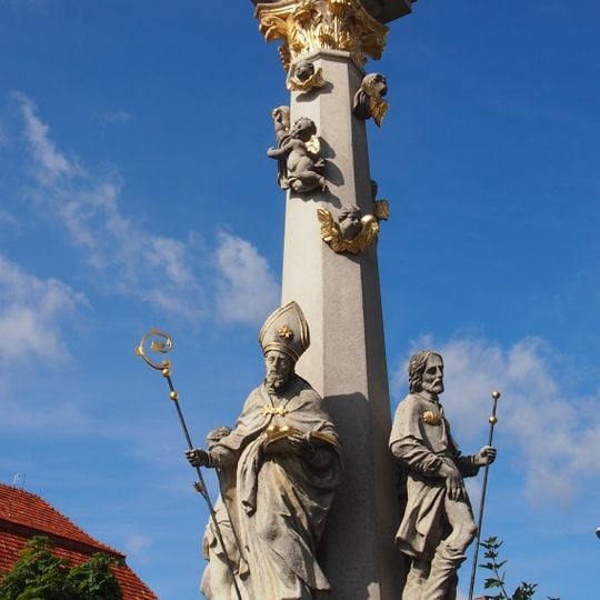 Trojičný stĺp, Morový stĺp, socha i. -kópia