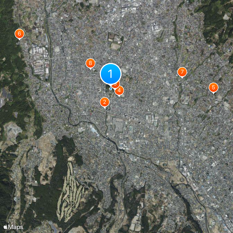 Fujisan Hongū Sengen-taisha Carte