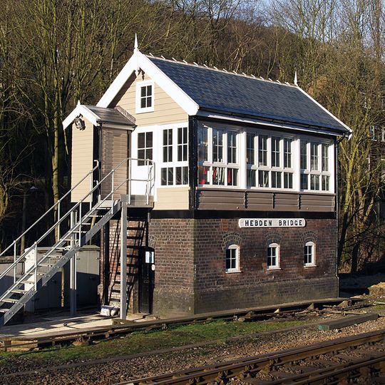 Hebden Bridge signal box