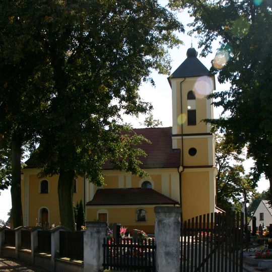 Church of Guardian Angels in Gostomia