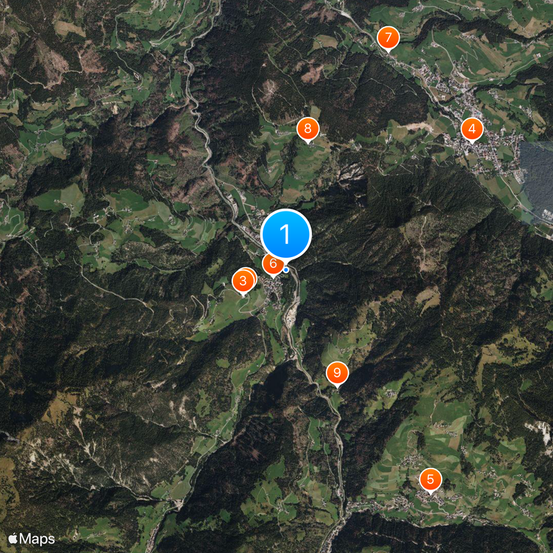 Val Badia Map