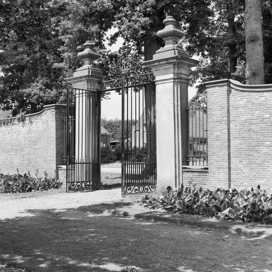 Landgoed Middachten: ijzeren hek