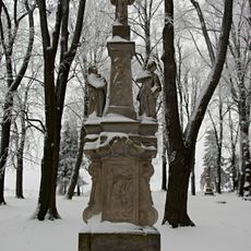 Sousoší u kaple Navštívení panny Marie