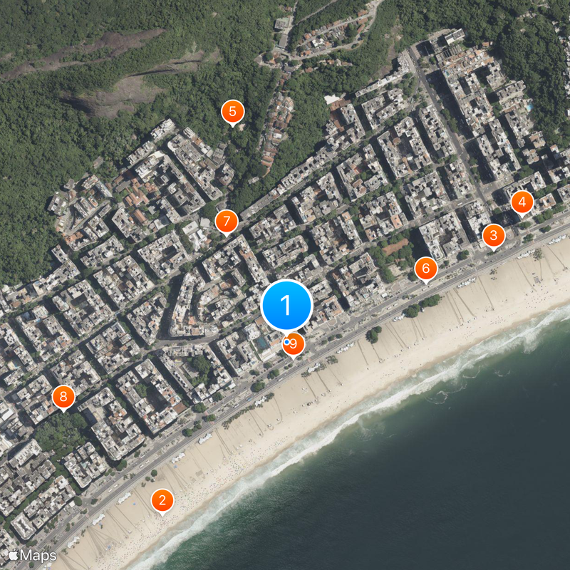 Copacabana Palace Carte