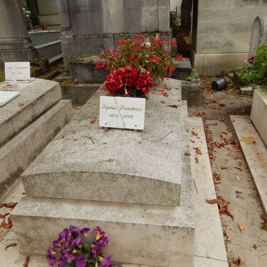 Grave of Daumier