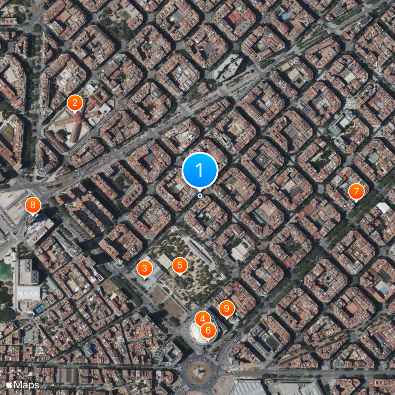 EAE Business School Karte