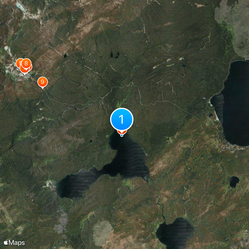 Yellowstone volcano Map