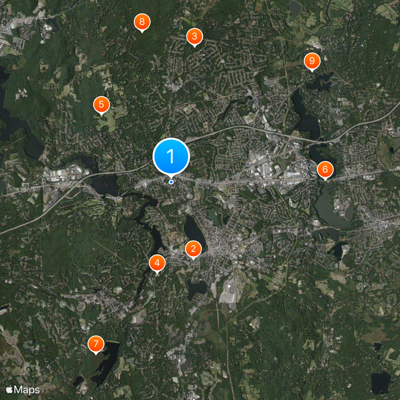 Framingham State University Map