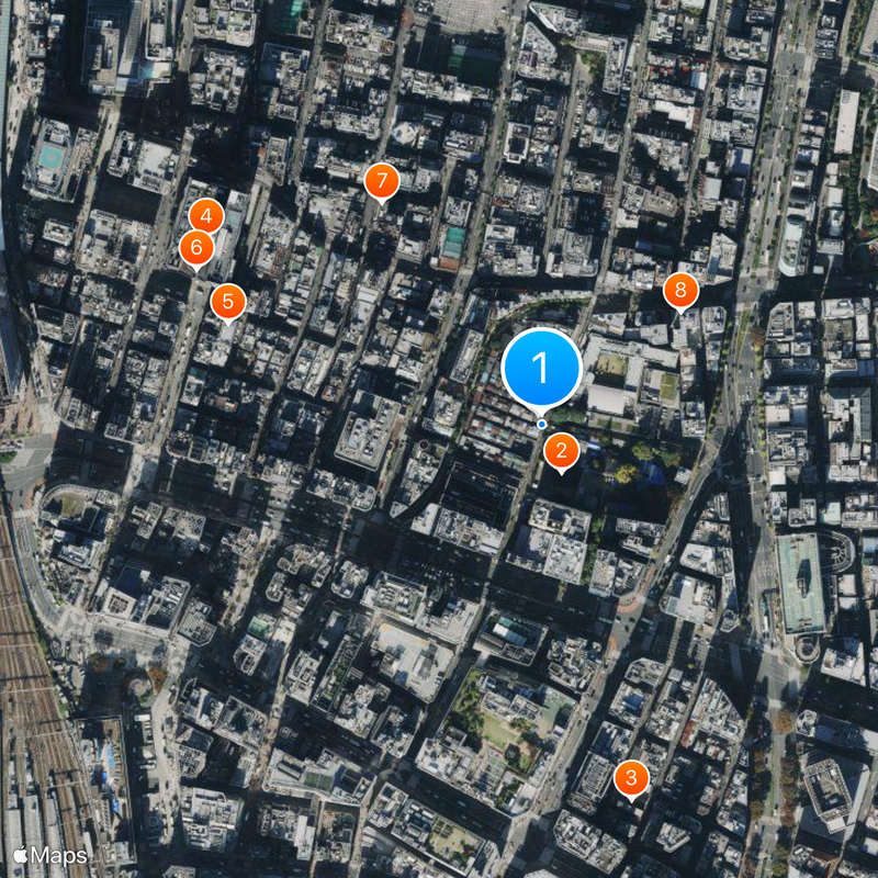 Shinjuku Golden Gai Carte