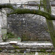 Medieval Chapel Ruins On Roman Foundations In Rear Garden Of Bath House, Tees View
