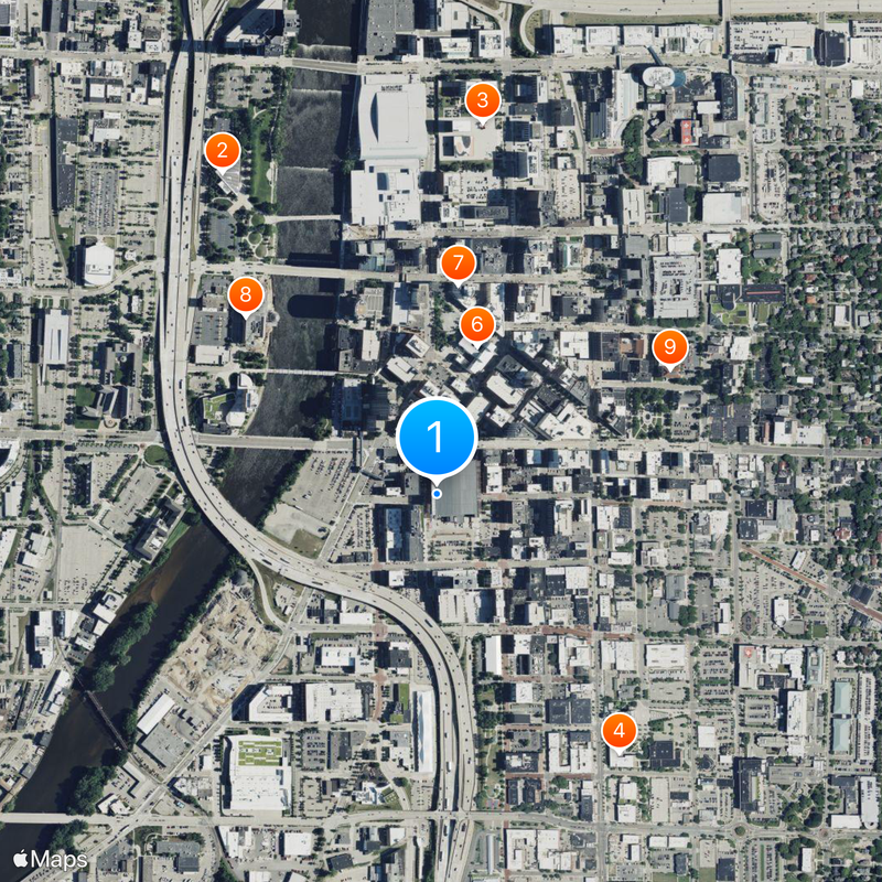 Van Andel Arena Map