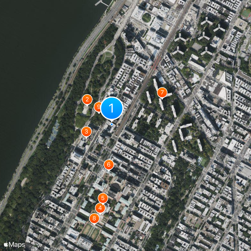 Manhattan School of Music Map