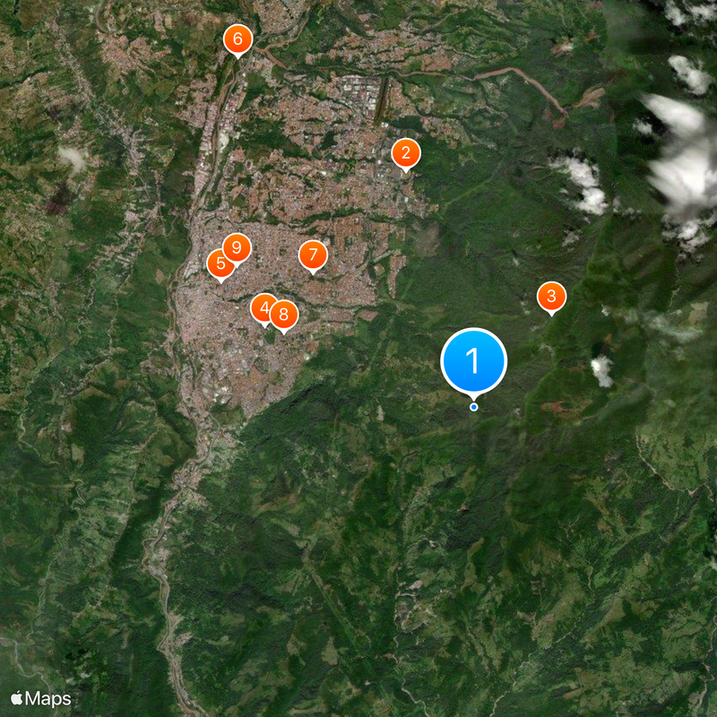 Municipio San Cristóbal Map